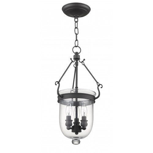 ##Antique Hardware## 3 Light Bronze Chain Lantern