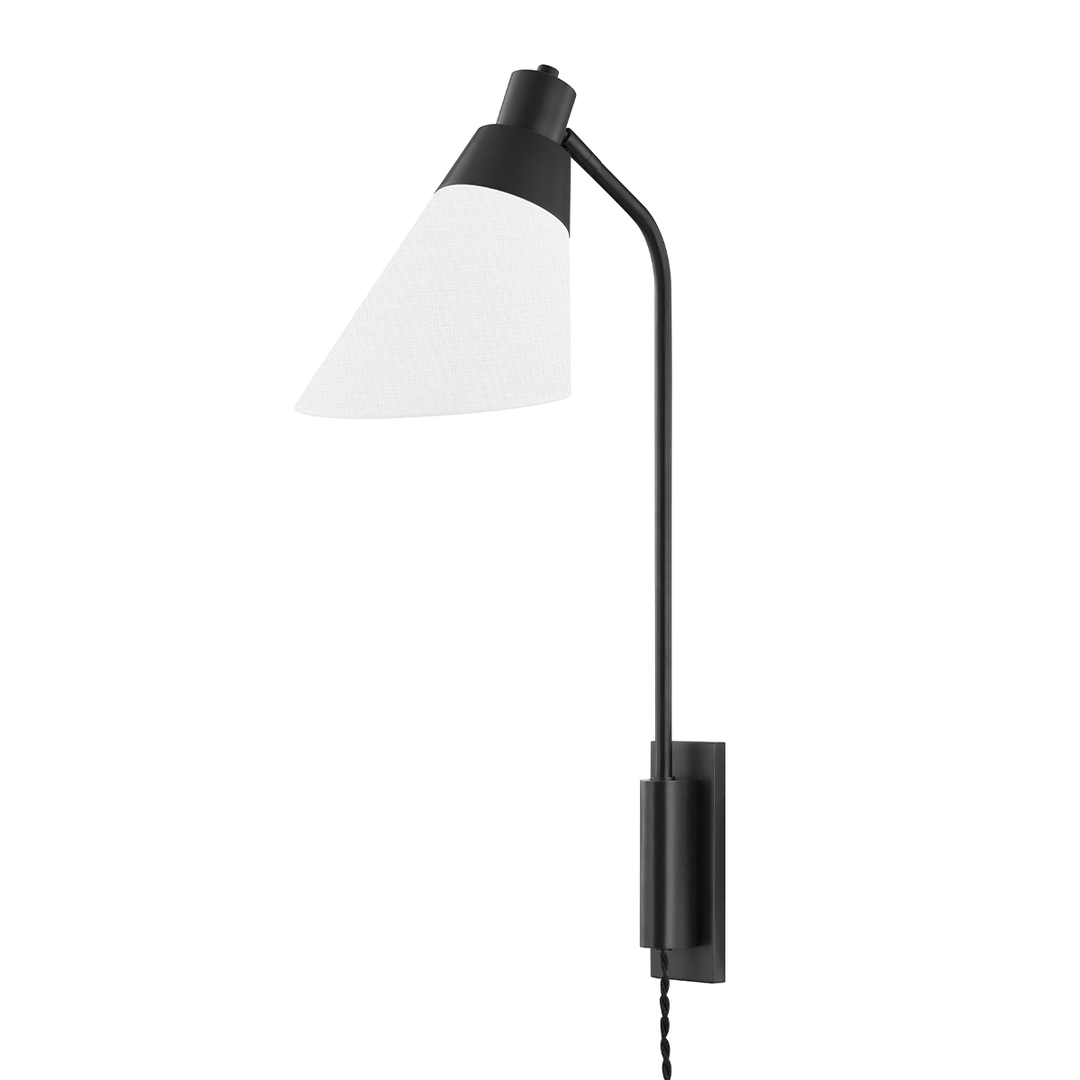 ##Antique Hardware## Hooke Plug-in Sconce