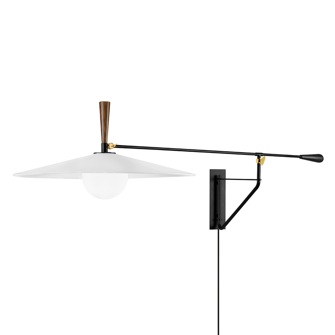 ##Antique Hardware## Duarte Plug-In Sconce