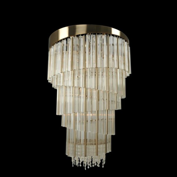 Antique Hardware Espirali Large Foyer Chandelier
