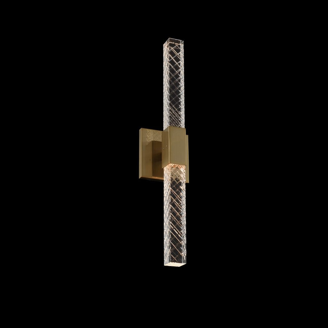 ##Antique Hardware## Apollo 2 Light LED ADA Wall Sconce
