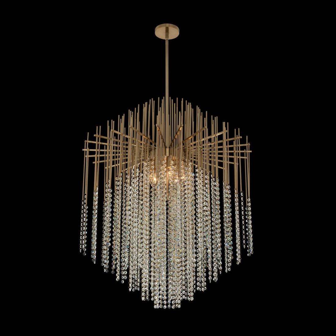 ##Antique Hardware## Estrella 32 Inch Chandelier Pendant