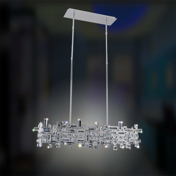 ##Antique Hardware## Vermeer 6 Light Island