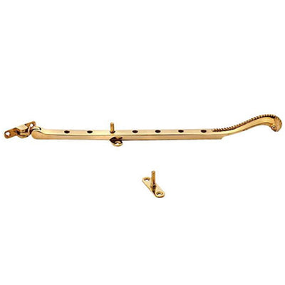 Antique Hardware 12 Inch Georgian Rope Casement Window Stay (Several Finishes Available) WINDOW STAY