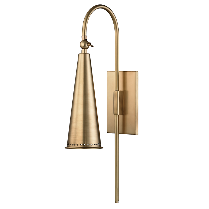##Antique Hardware## Alva Wall Sconce