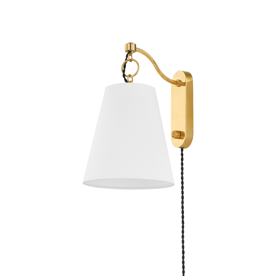 ##Antique Hardware## JOAN Plug-in Sconce