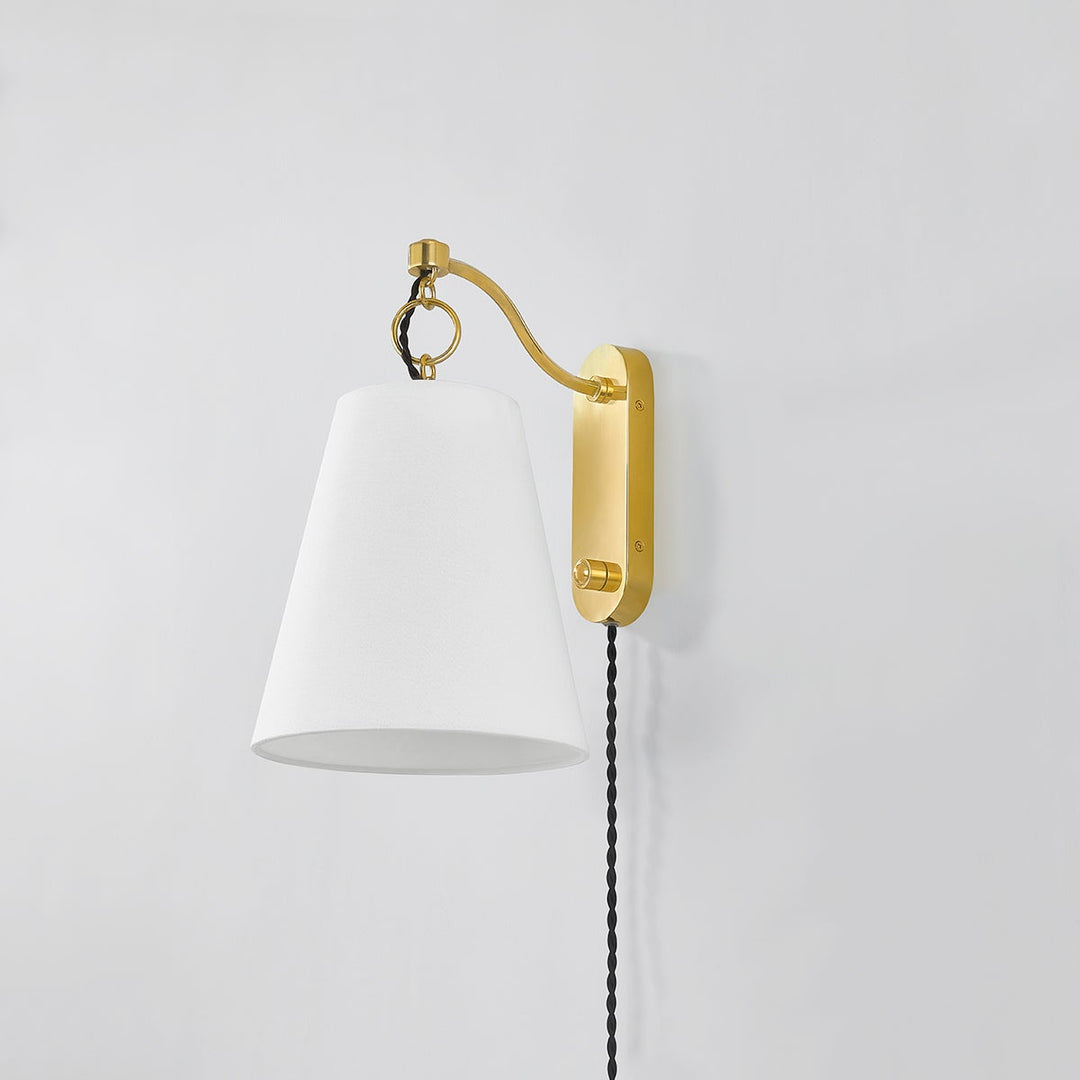 ##Antique Hardware## JOAN Plug-in Sconce