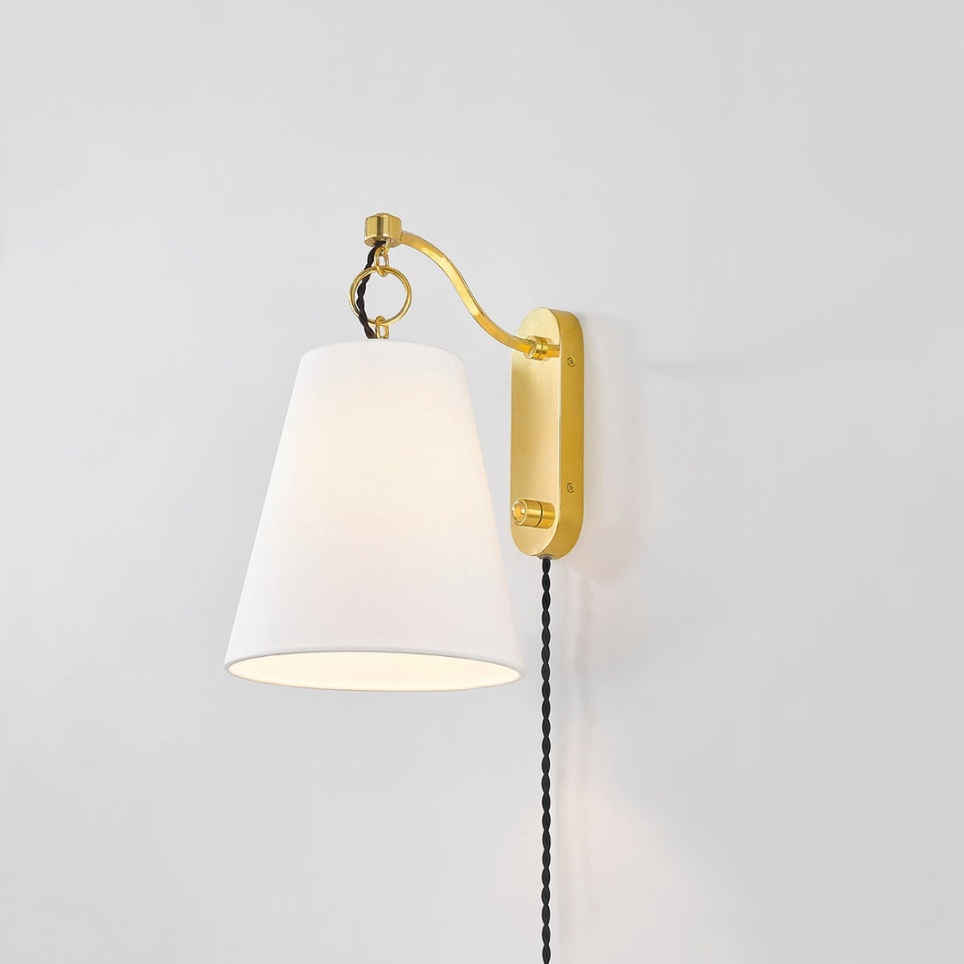 ##Antique Hardware## JOAN Plug-in Sconce