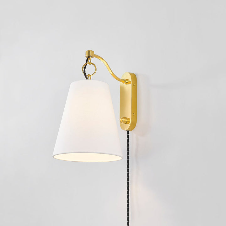 ##Antique Hardware## JOAN Plug-in Sconce