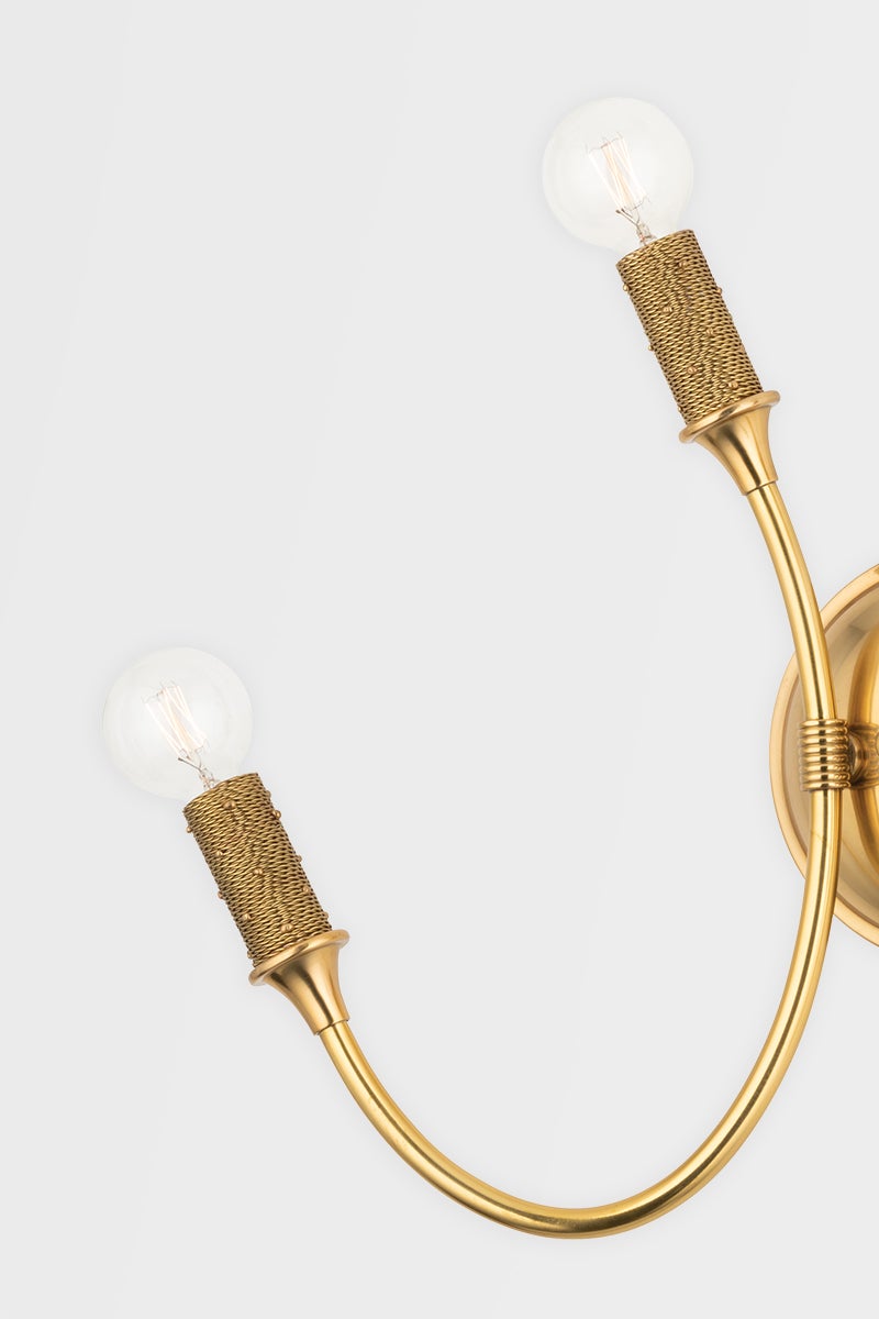 ##Antique Hardware## Amboy Wall Sconce