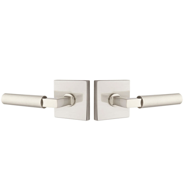 Antique Hardware Emtek Solid Brass Hercules Lever With Square Rosette EMTEK LEVER DOOR KNOB