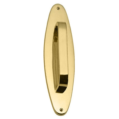 Antique Hardware 11 Inch Traditional Oval Door Pull & Plate Door Hardware