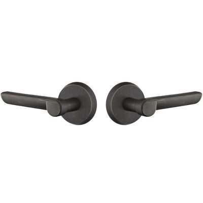 ##Antique Hardware## Sandcast Aurora Lever With Disk Rosette