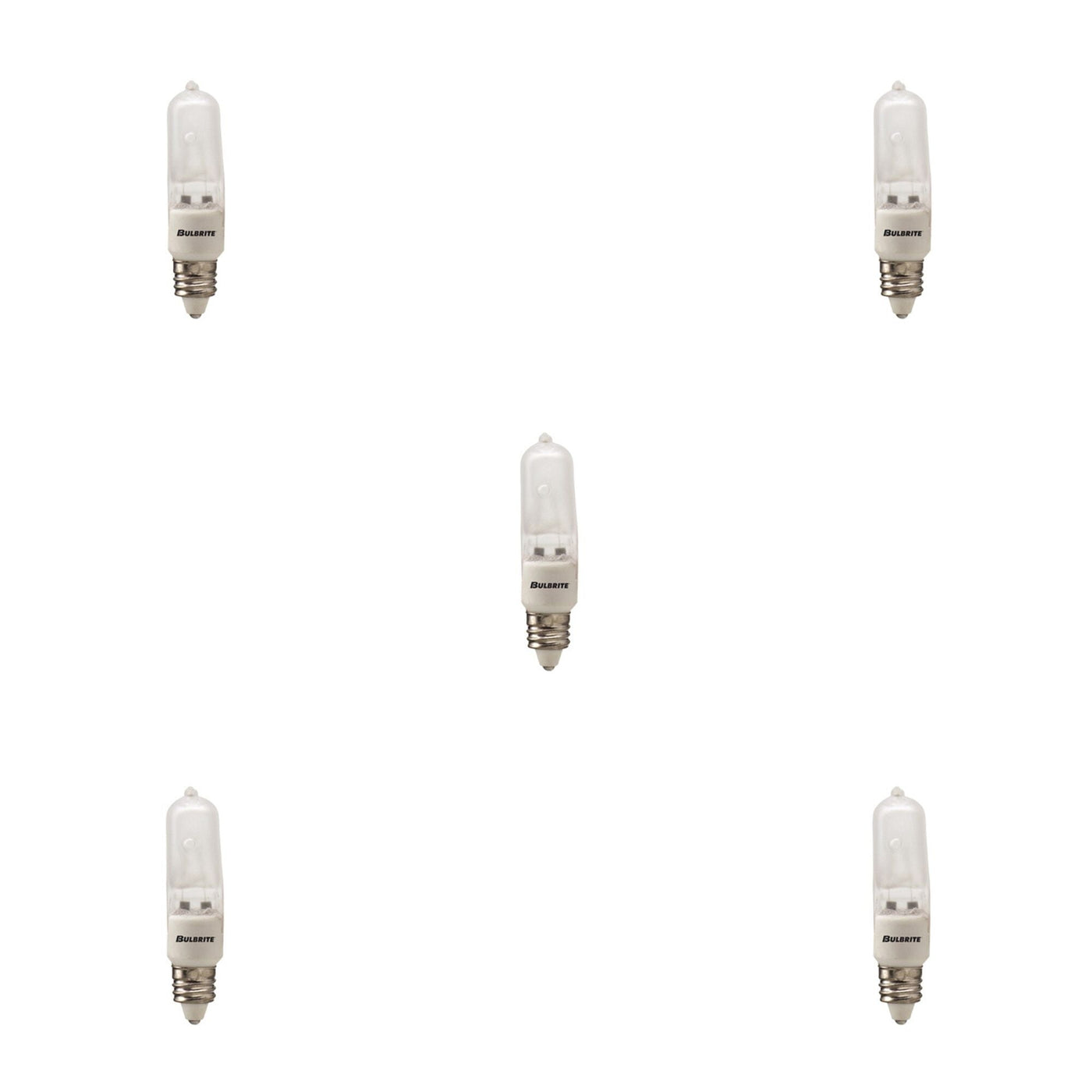 Antique Hardware 100W T4 Jd Halogen Frost E11 120V-5PK Bulb