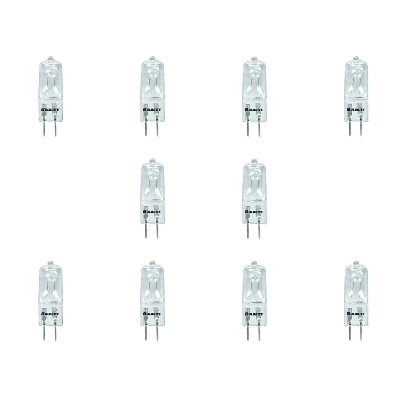 Antique Hardware 50W T4 Jcd Halogen Clear G6.35-10PK Bulb