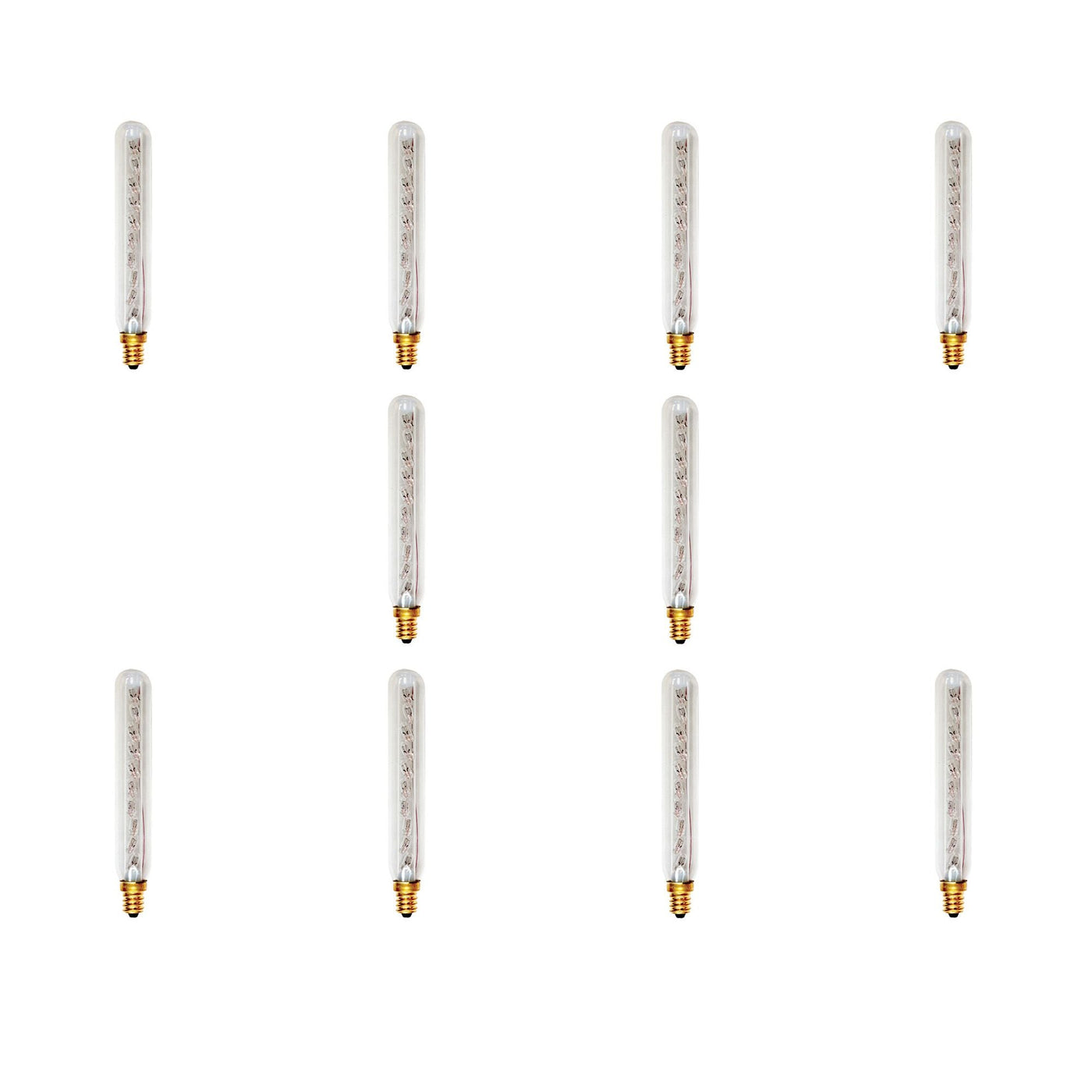 Antique Hardware 9W T6.5 Exit Clear E12 120V-10PK Bulb