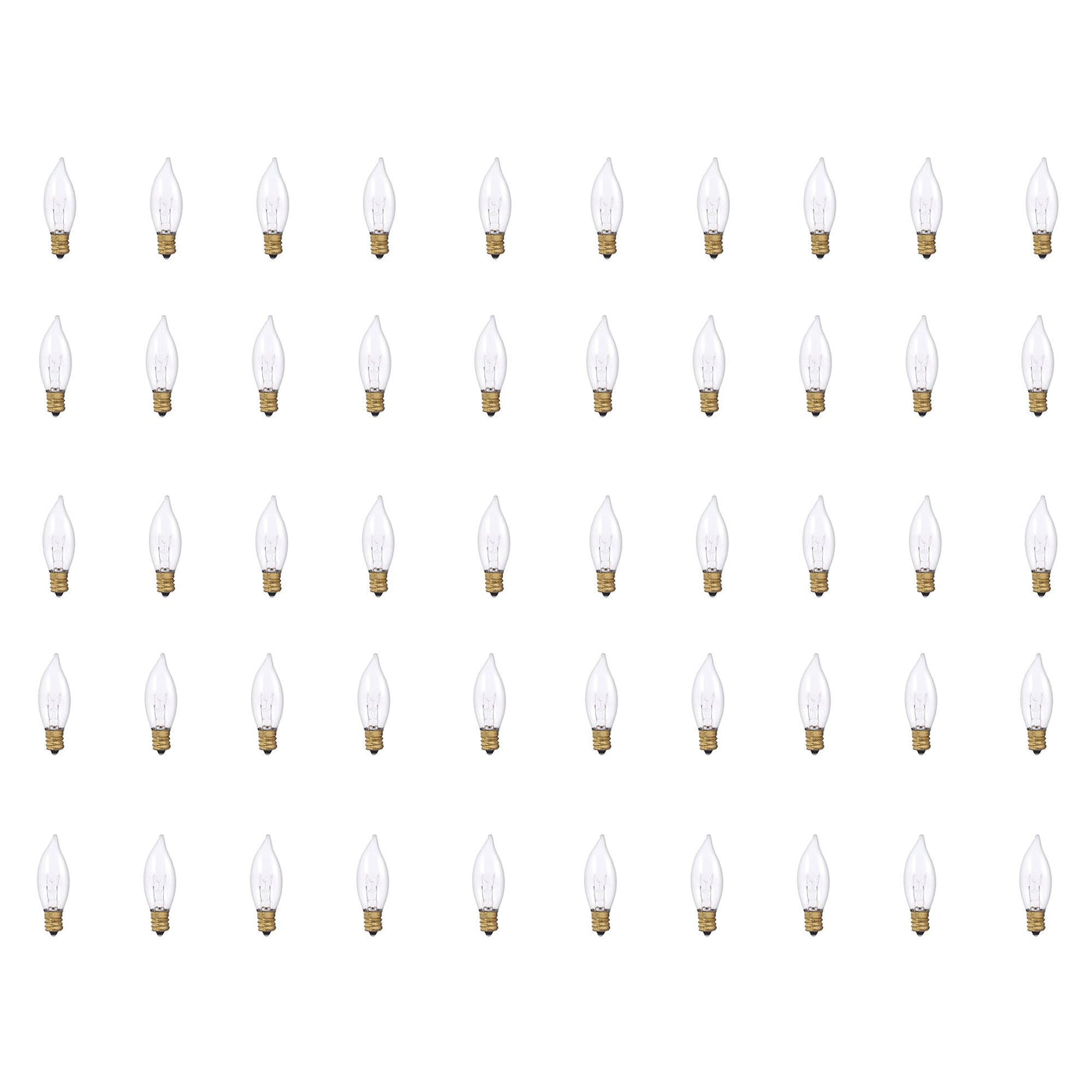 Antique Hardware 15W CA8 Clear E12 130V-50PK Bulb