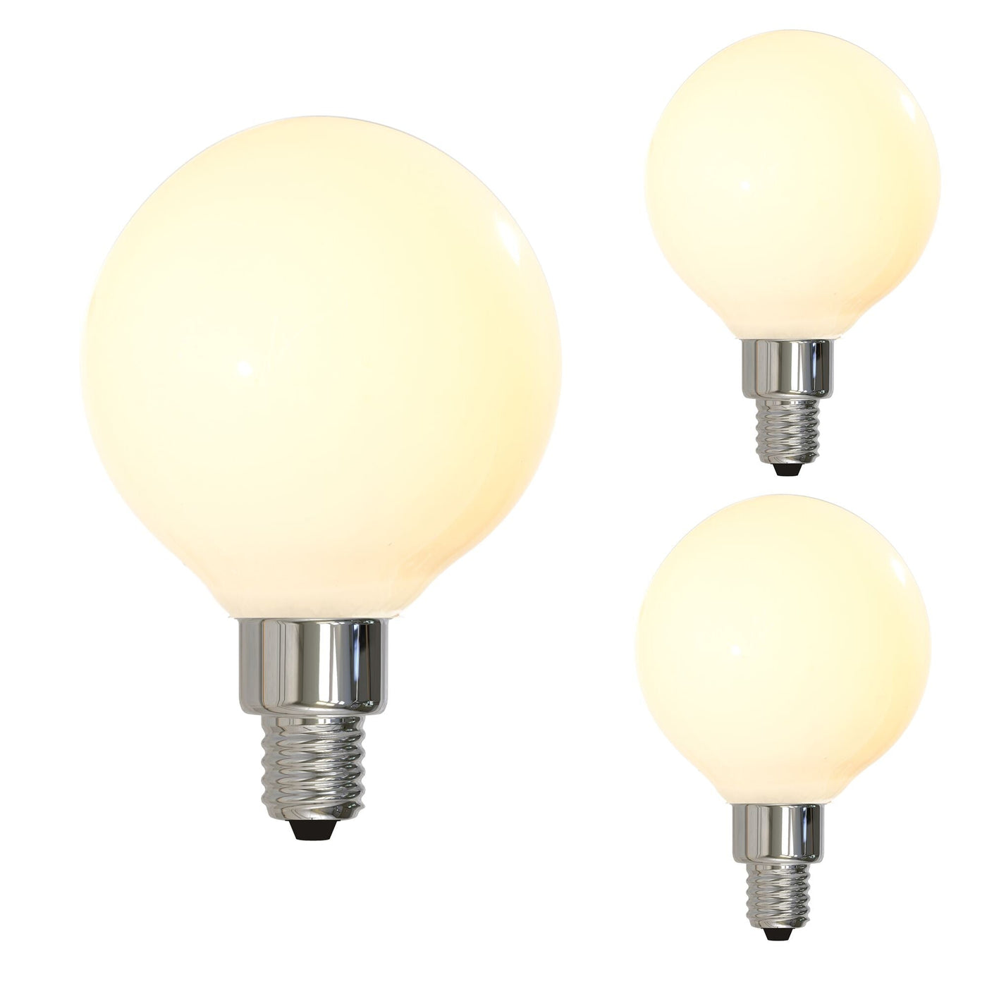 Antique Hardware 40W Pack of 3 E12 Base Bulbs (Warm White Light) Bulb