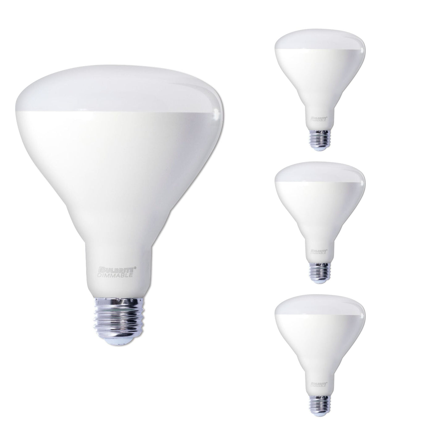 Antique Hardware 15W LED BR40 2700K E26 120V-4PK Bulb