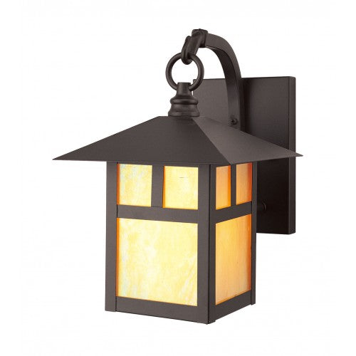 ##Antique Hardware## 1 Light Bronze Outdoor Wall Lantern