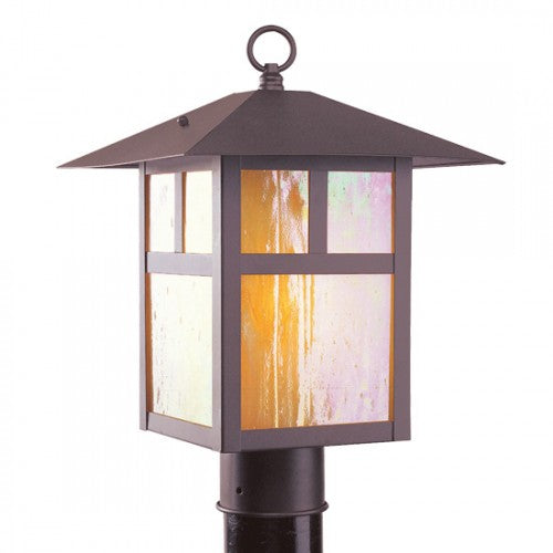 ##Antique Hardware## 1 Light Bronze Outdoor Post Top Lantern