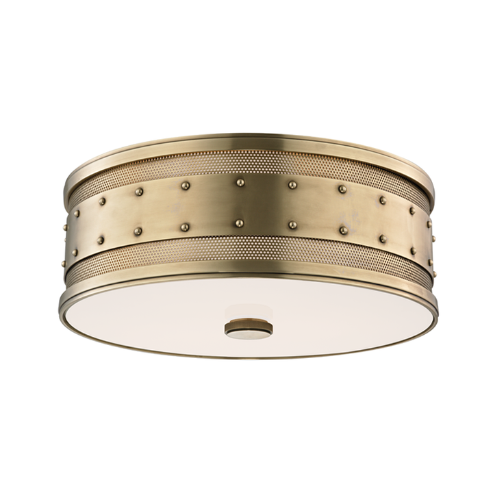 ##Antique Hardware## Gaines Flush Mount