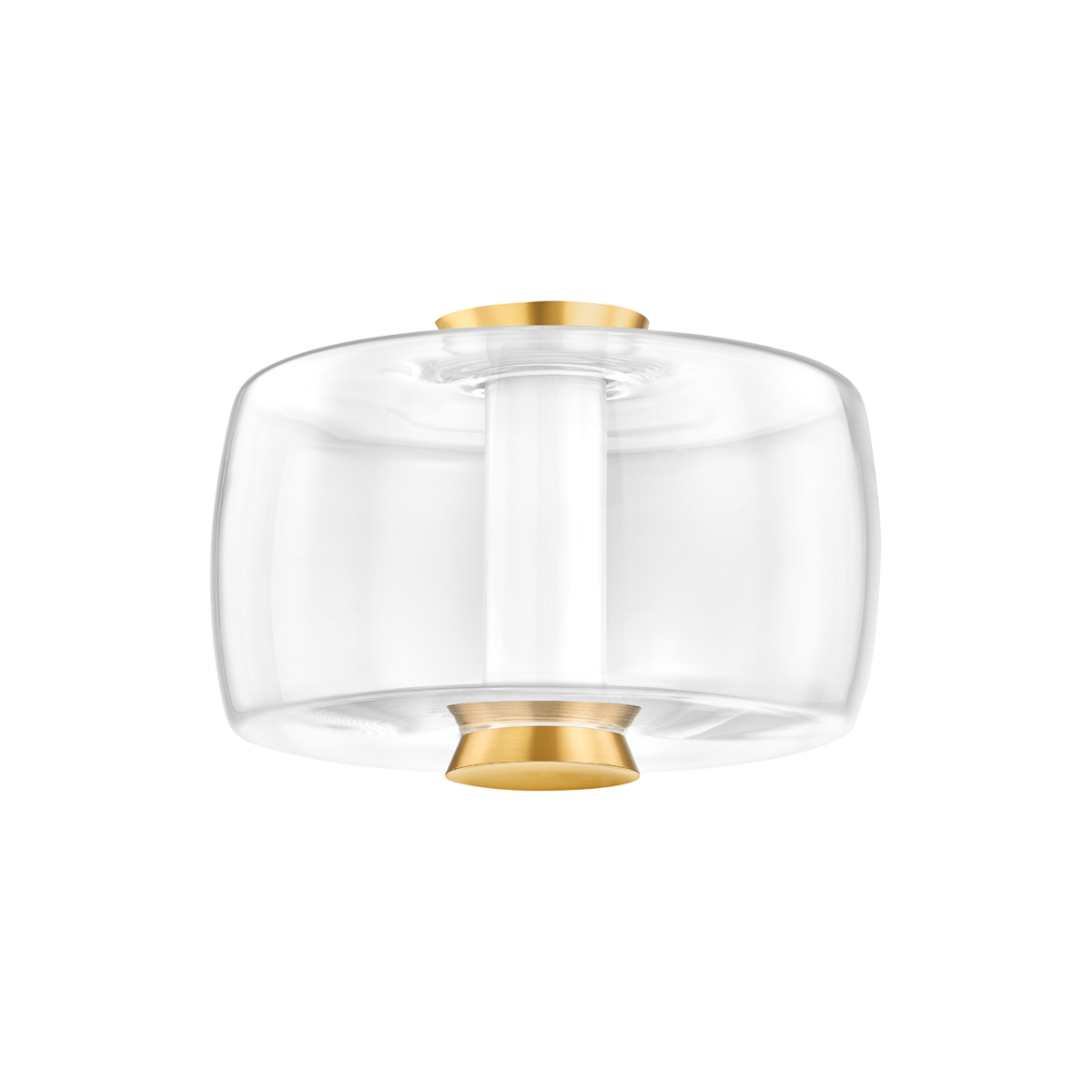 ##Antique Hardware## BEAU Flush Mount