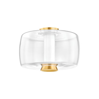 ##Antique Hardware## BEAU Flush Mount