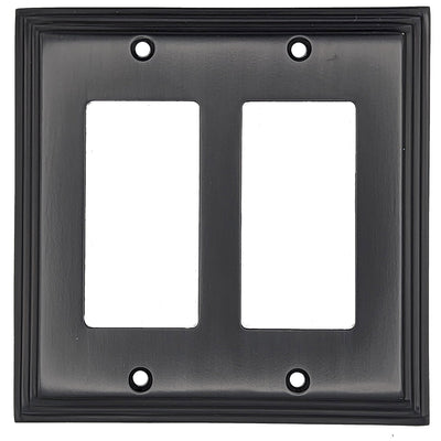 ##Antique Hardware## Kingston Classic Stepped Wall Plate