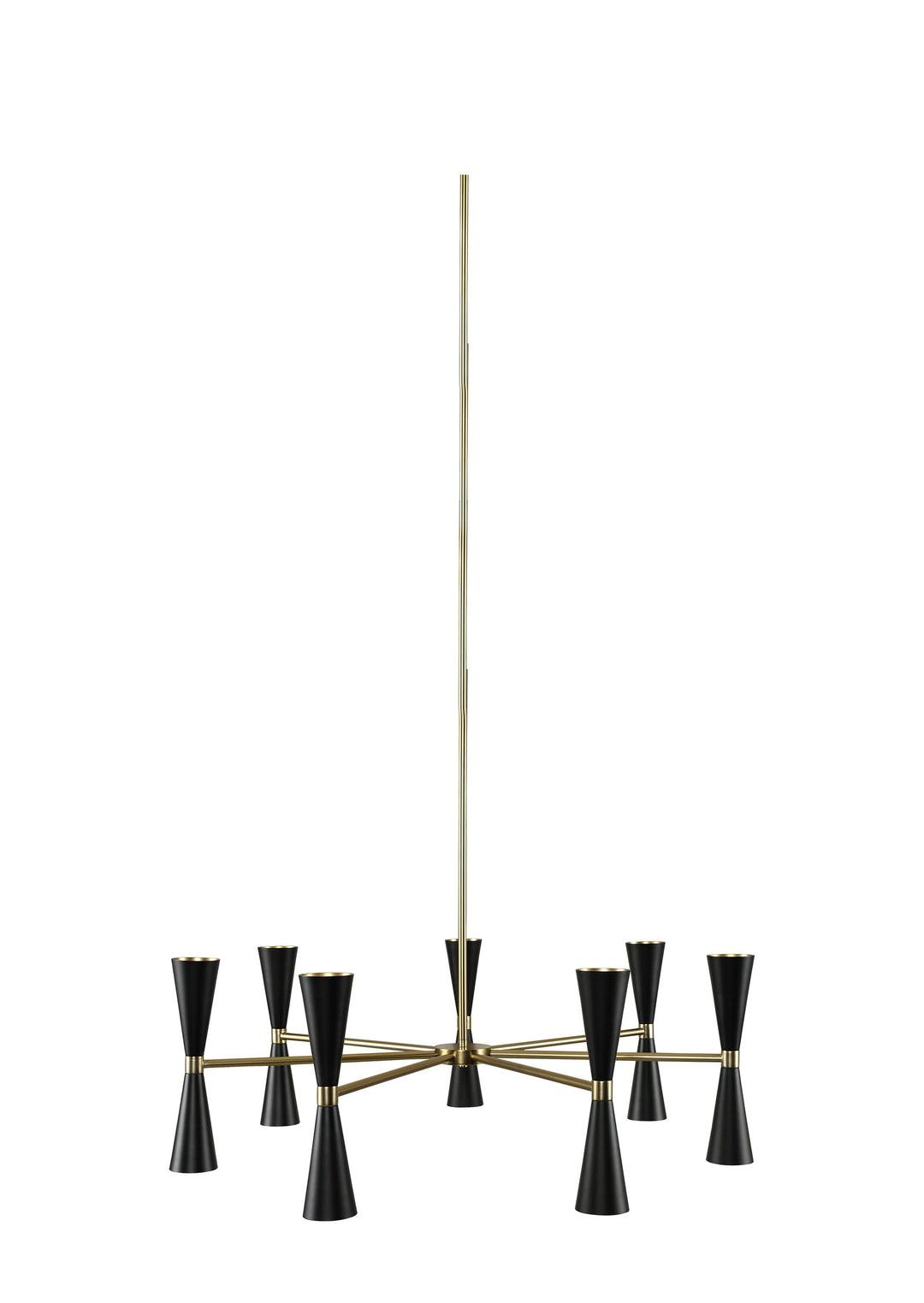##Antique Hardware## Milo 7 Arm Chandelier
