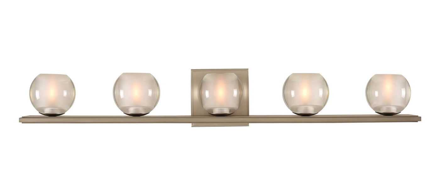 ##Antique Hardware## Corona 5 Light Bath