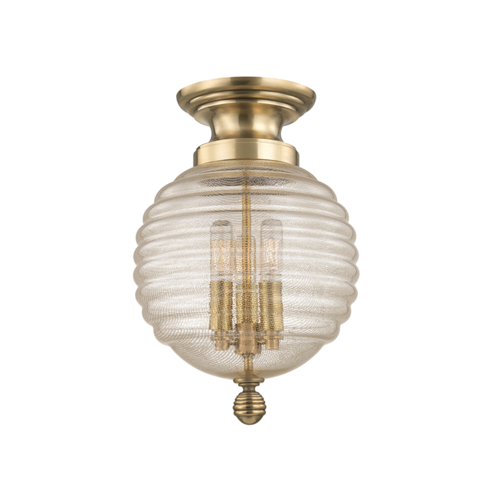 ##Antique Hardware## Coolidge Flush Mount
