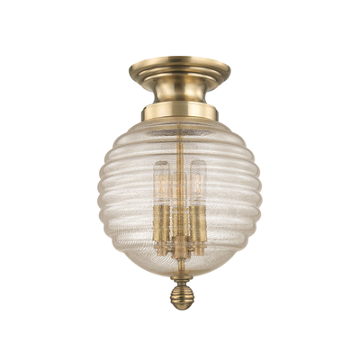 ##Antique Hardware## Coolidge Flush Mount