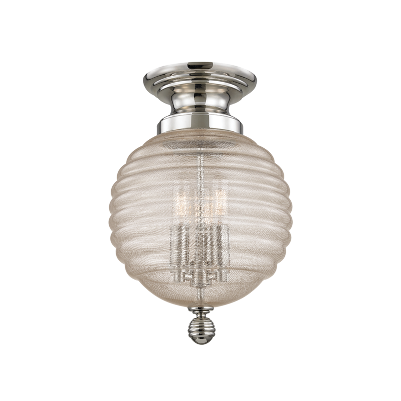 ##Antique Hardware## Coolidge Flush Mount