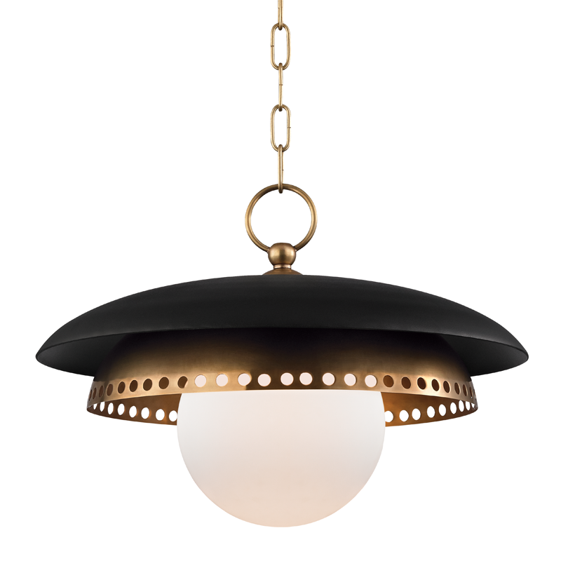 ##Antique Hardware## Herkimer Pendant