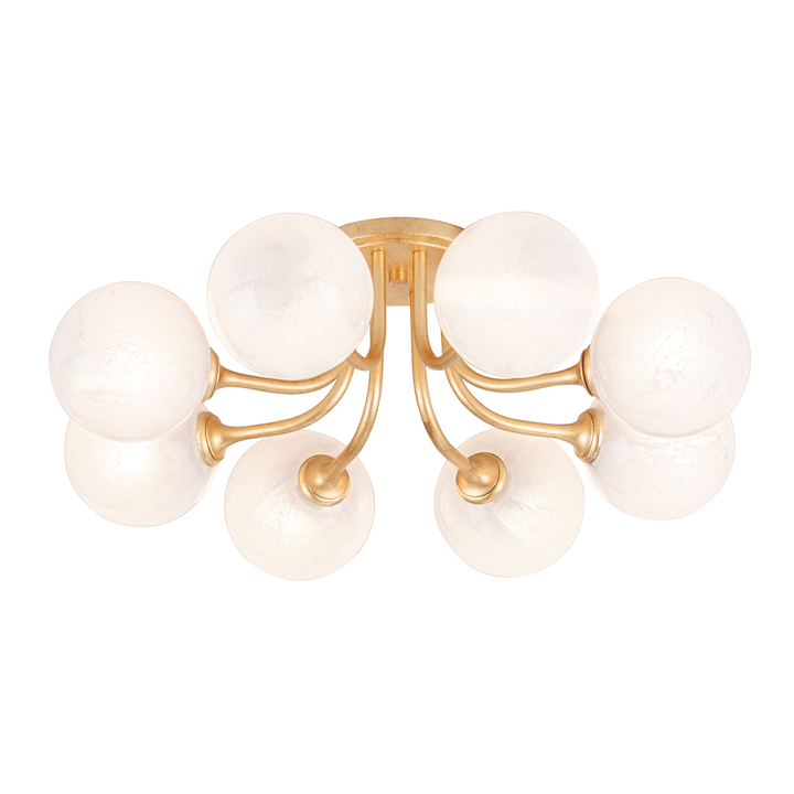 ##Antique Hardware## Onyx Semi Flush