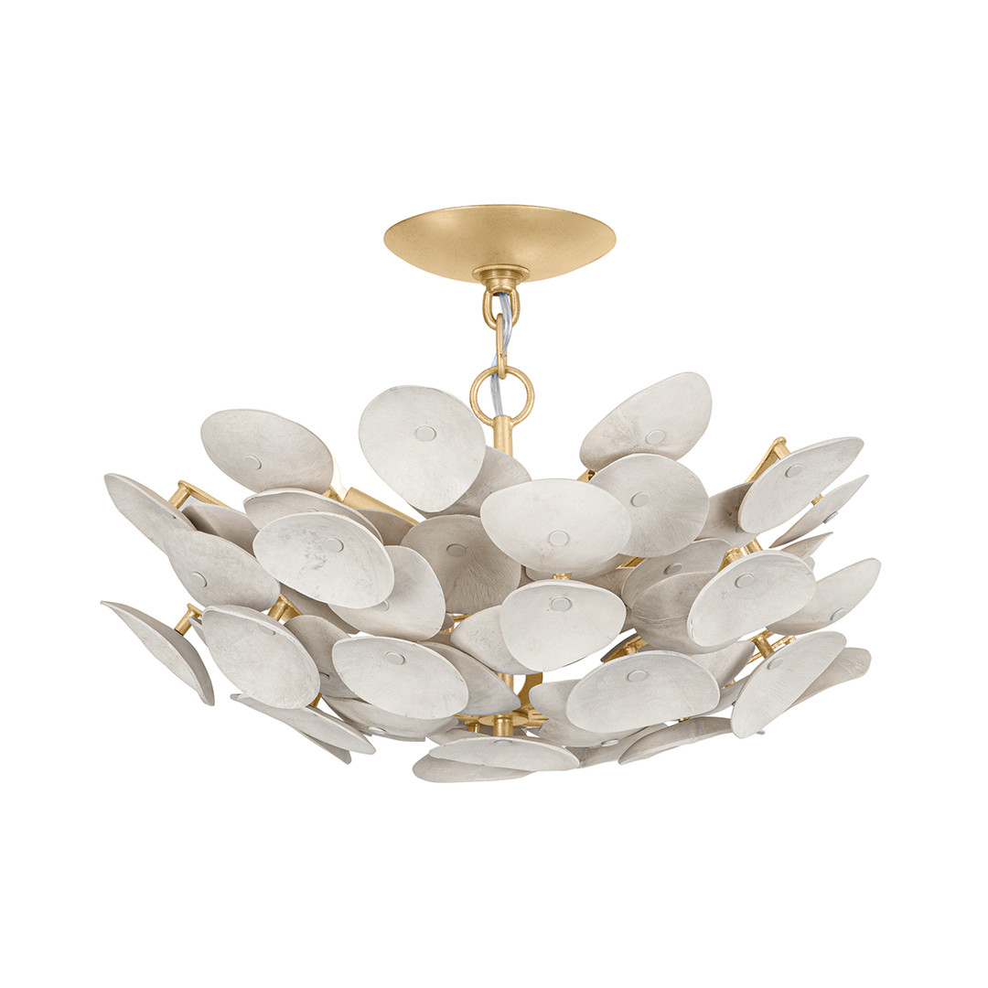 ##Antique Hardware## Aimi Semi Flush