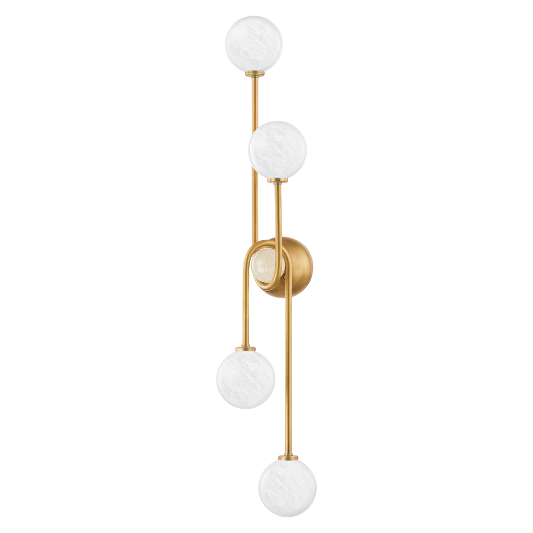 ##Antique Hardware## Astro Wall Sconce