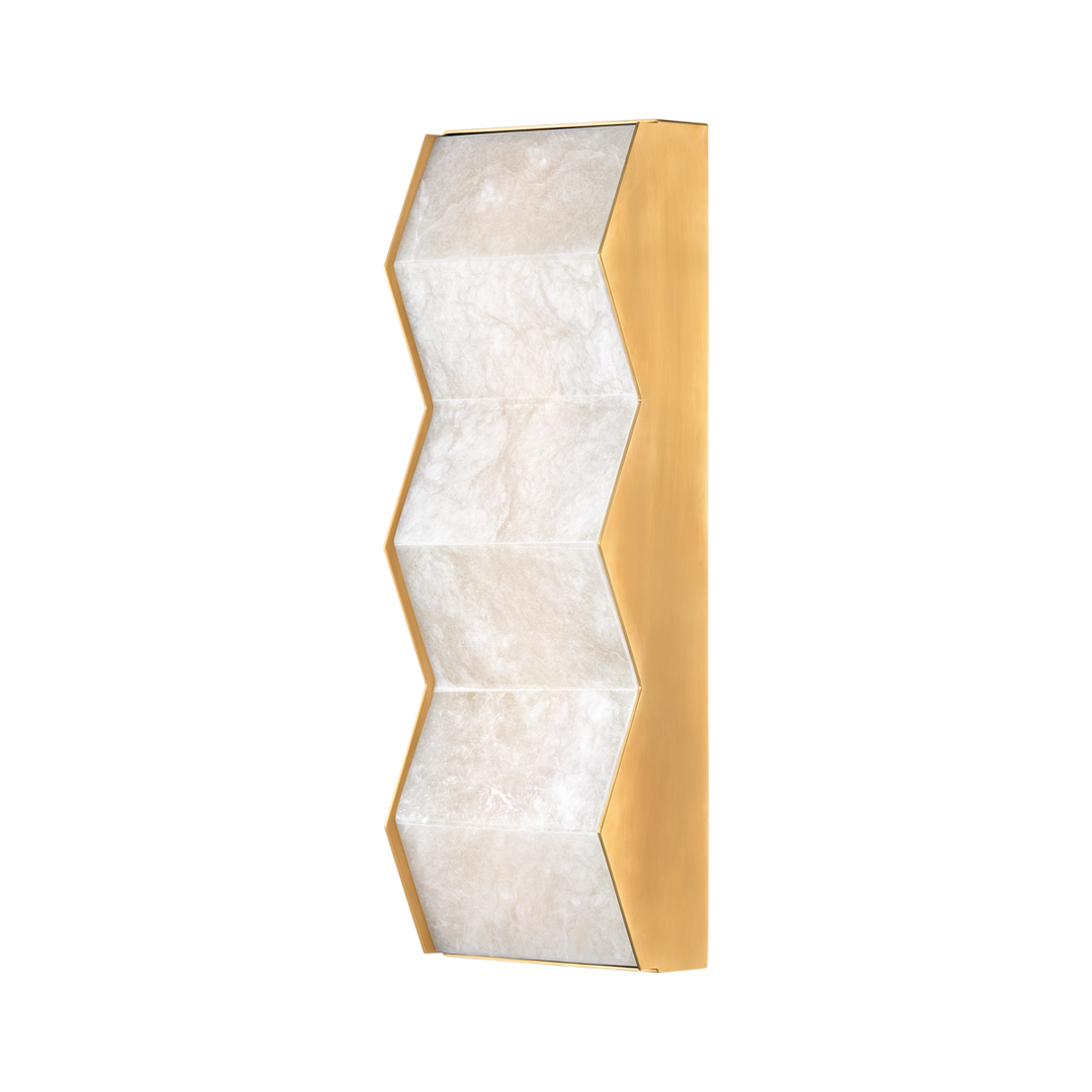##Antique Hardware## Tanzanite Wall Sconce