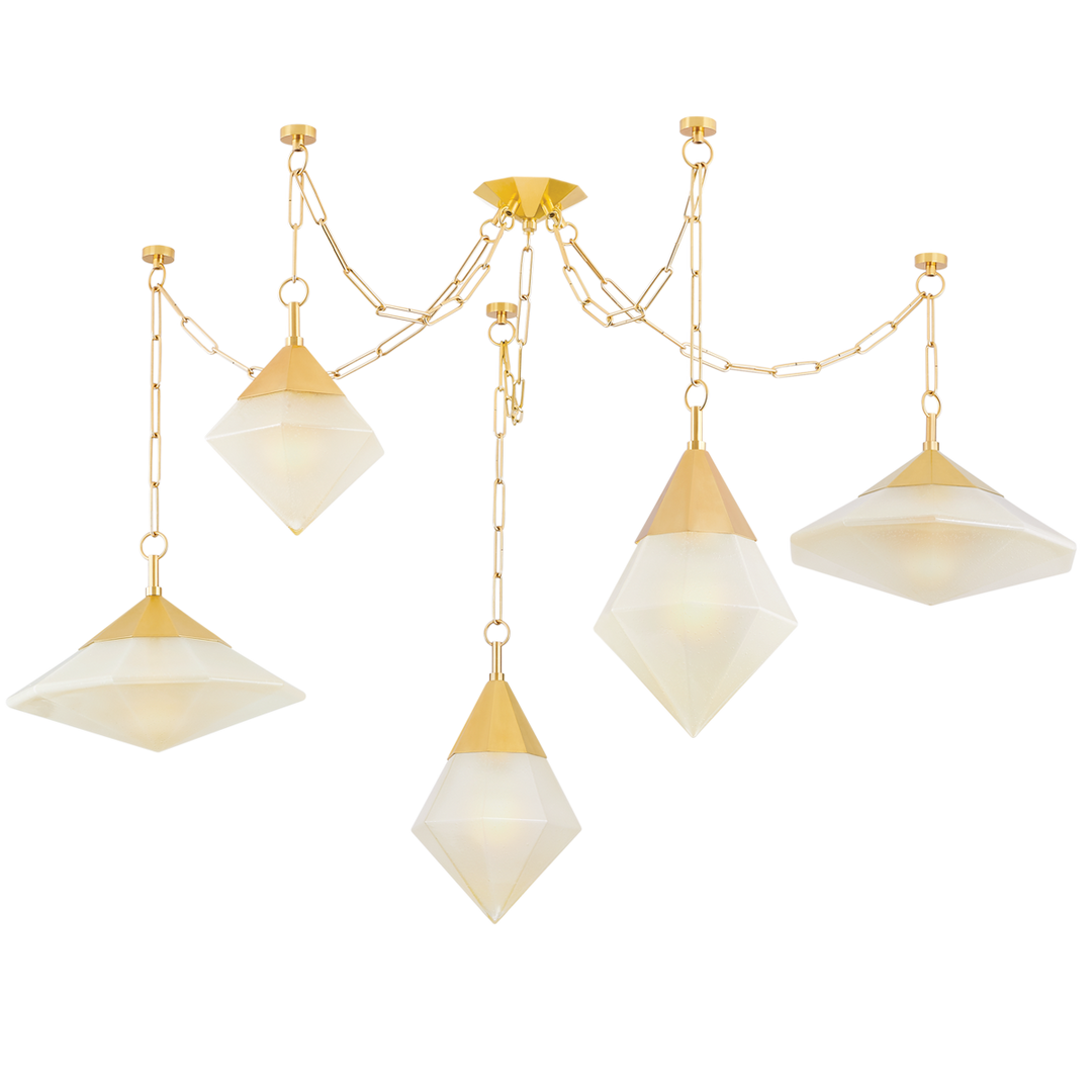 ##Antique Hardware## Angelique Chandelier