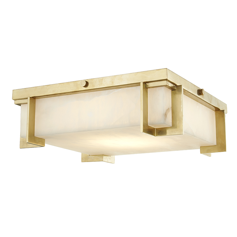 ##Antique Hardware## Delmar Flush Mount