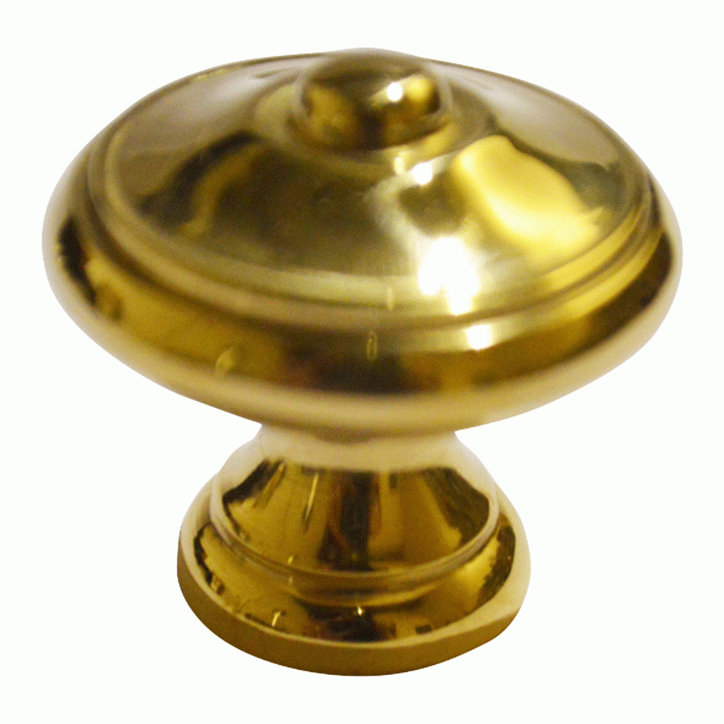 ##Antique Hardware## 1 1/4 Inch Antique Colonial Button Cabinet & Furniture Knob