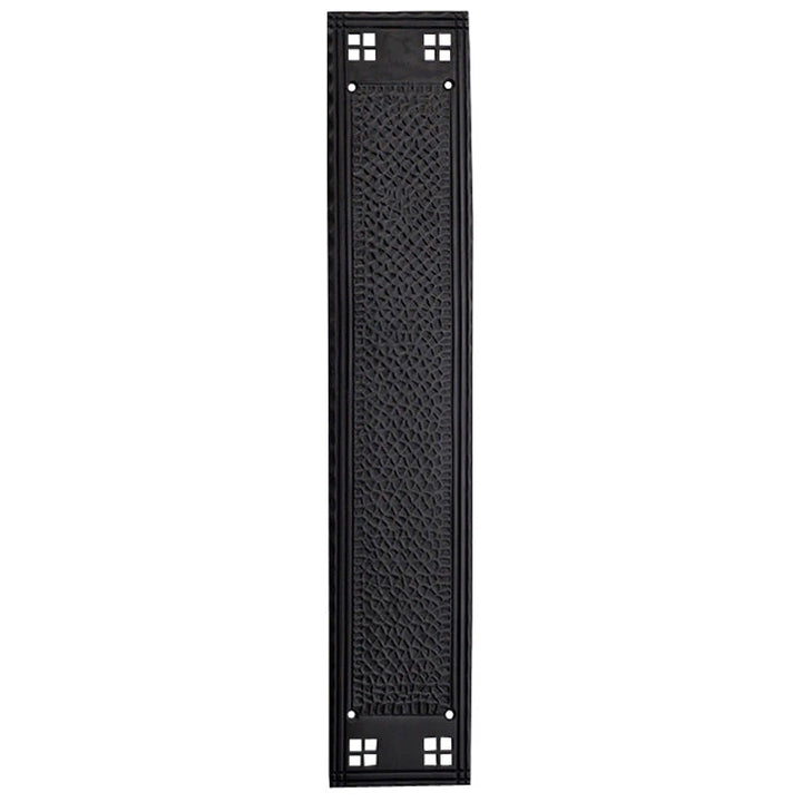 Antique Hardware 18 Inch Craftsman Style Push Plate Door Hardware
