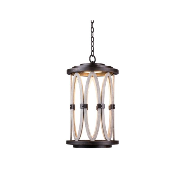 Antique Hardware Belmont Large LED Hanging Lantern Lantern