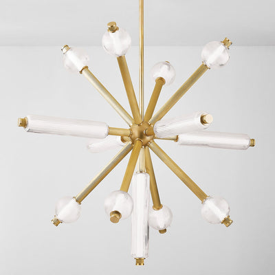 Antique Hardware Atom Chandelier Chandelier