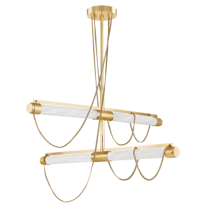 ##Antique Hardware## Lariat Chandelier