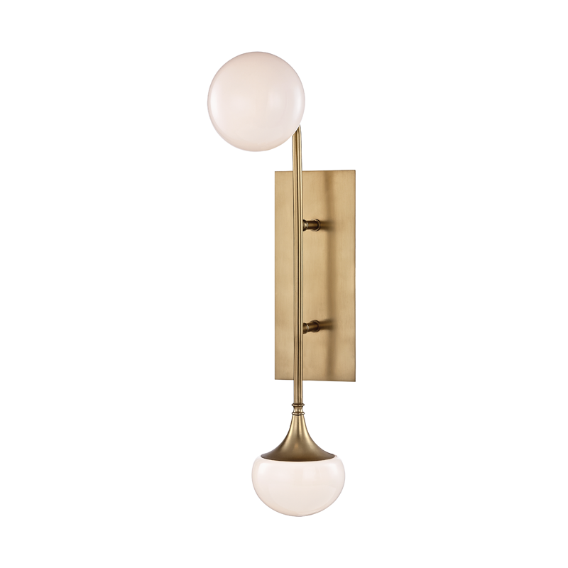 ##Antique Hardware## Fleming Wall Sconce