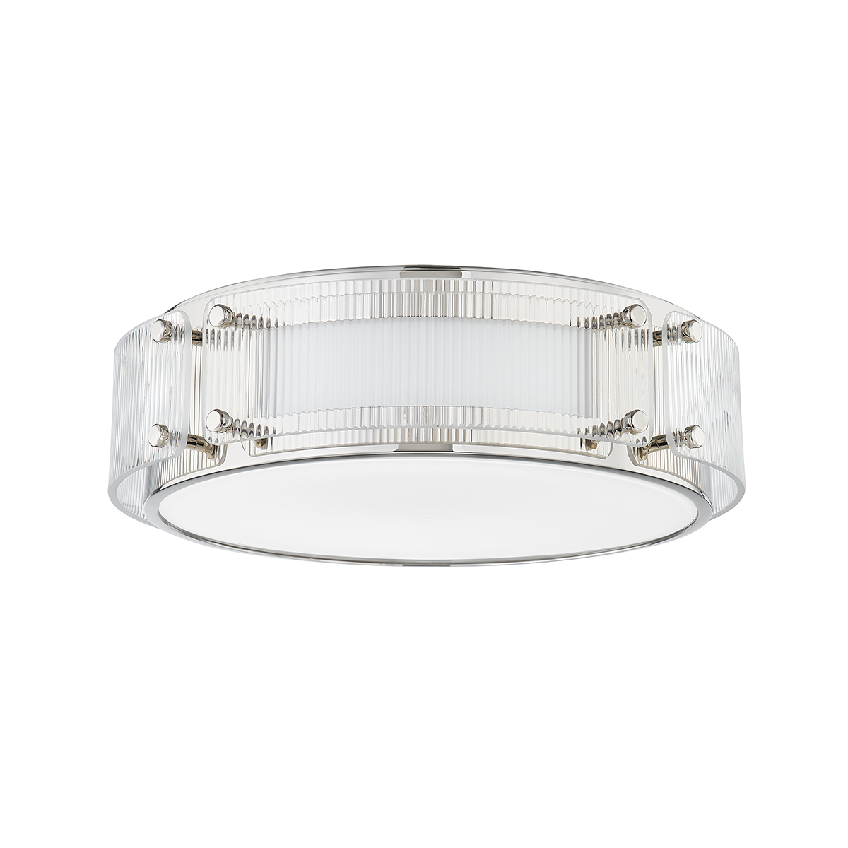##Antique Hardware## CLIFFORD Flush Mount