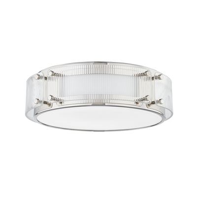 ##Antique Hardware## CLIFFORD Flush Mount