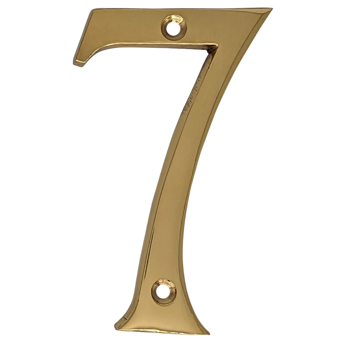 Antique Hardware 4 Inch Tall House Number 7 ADDRESS PLAQUE